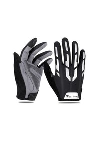 Resim Vkemall West Bıkıng Binicilik Yansıtıcı Işık Eldiveni Bisiklet Uzun Parmak Şok Emici Nef 