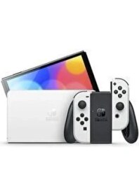 Resim Nintendo Switch 64 GB Konsol OLED Model Beyaz Kulaküstü Kullanım Tipi ile Şık Tasarım 