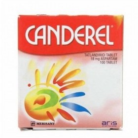 Resim Canderel 18 mg 100 Tablet 