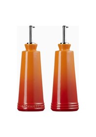 Resim Le Creuset Seramik Şık Tasarım Yağlık Sirkelik Seti Sosluk Turuncu 