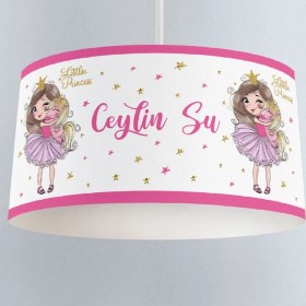 Resim instababyrooms Çocuk Odası Dijital Baskılı Tekli Modern Sarkıt Avize Special Model 0081 