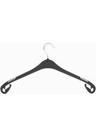 Resim 25'li T 43Cm Plastik Üst Grup Askısı - Siyah 