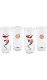 Resim Anason İşleri Yaz Rüyası Rakı Kadehi 4 Adet 