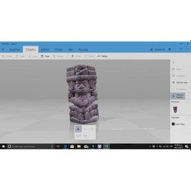 Resim Opencart Maya Tanrı Heykeli 3d Taranmış Sadece Plastik Aparattır 