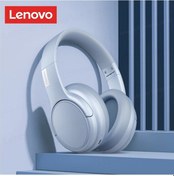 Resim Th20 Mavi Lenovo 5.3 Kablosuz Bluetooth Kulaklık Th20 Oyun Çift Modlu Katlanabilir Spor Kulaklık Hıfı Ses Müzik Kulaklık 2023 Yeni 