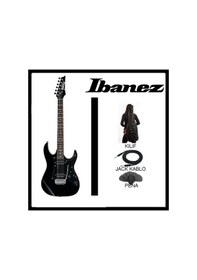 Resim Ibanez Grx20-Bkn Elektro Gitar (Kılıf+Pena+Askı+Jak Kablo) 