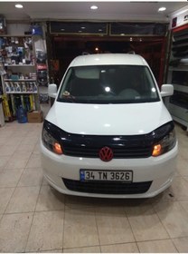 Resim Volkswagen Caddy Kaput Rüzgarlığı Parlak Siyah 2010-2015 