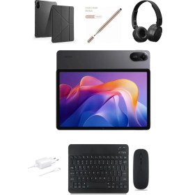 Resim Xiaomi Redmi Pad 2 8gb Ram 256GB Tablet+Kılıf+Klavye+Mouse+Kalem+Kulaklık+Şarj Aleti 