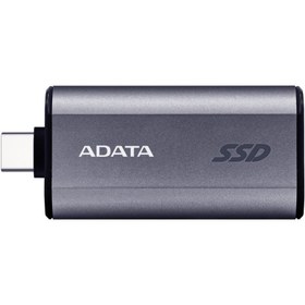 Resim Adata SC750 500GB 1050-1000MB/S Type-C USB 3.2 Gen 2 Taşınabilir SSD Disk (SC750-500G-CCBK) 