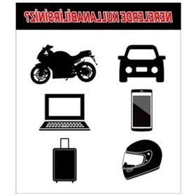 Resim 24x28 Cm Arabada Bebek Var Sticker, Cam İçin 