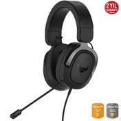 Resim ASUS TUF GAMING H3 7.1 USB Metal Gaming Mikrofonlu Kulaklık 