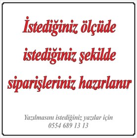 Resim SUFİ DİJİTAL Özel Tasarımlı Branda Afiş Pankart 200x300 cm 