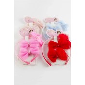 Resim Ronanna Fiyong Tüllü Toka Taç 