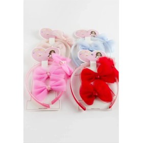 Resim Ronanna Fiyong Tüllü Toka Taç 