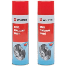 Resim Würth Balata Spreyi Genel Temizleme Spreyi 500ml (2 ADET) 