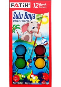 Resim Fatih 3 Lü Boya Kırtasiye Seti (kuru+sulu+pastel Boya) 