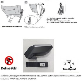 Resim Renault Clio 4 2012-2018 Kolçak Kol Dayama A.+kalite Metal Ayak 