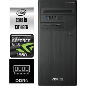 Resim Asus Expertcenter D5 Tower I9 13900K D500TE-468 16GB 1tb Gtx 1660 6gb Windows 11 Pro Masaüstü Bilgisayar 