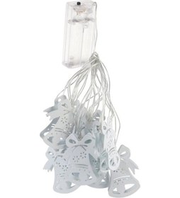 Resim Agoodshop 1 Adet Dize Noel Dize Işıkları Noel Ağacı Dize Işık Noel Pırıltı Işık Noel Şekli Dize Işıklar Beyaz 