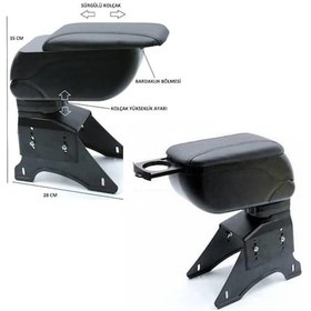 Resim Kolçak Kol Dayama Oto Kolçak Bardaklı Model 