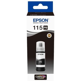 Resim Epson 115 Siyah Mürekkep Kartuşu(c13t07c14a) 