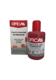 Resim Ofica Tahta Kalemi Mürekkebi 100 Ml. Kırmızı Fmm-06K 