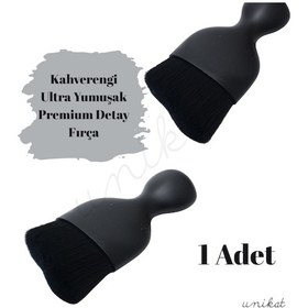 Resim Hassas Yumuşak Araç Detay, Makyaj, Toz Alma, Temizleme Çok Fonsiyonlu Fırça - Siyah 1 Adet 