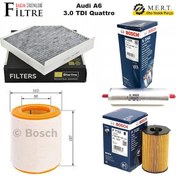 Resim Audi A6 3.0 Tdı Quattro Filtre Bakım Seti 2011-2014 