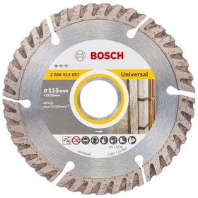 Resim Bosch 9+1 Standard For Universal 115 mm Elmas Kesme Diski - 2608615058 