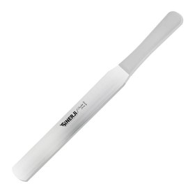 Resim Sinerji Chocolate Plastik Saplı Oval Pasta Paleti, 25 cm, Beyaz 