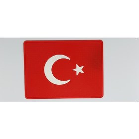 Resim Türk Bayrağı Torpido Üstü Kaydırmaz Ped 