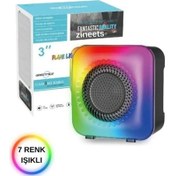 Resim Greatnice GTS-1373 Ledli USB/TF/FM Radyo Bluetooth Hoparlör 