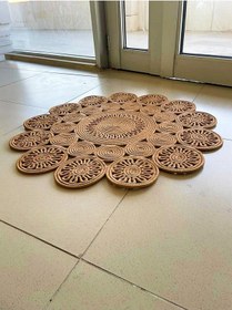 Resim Mavaux Trikot Papatya Model Kilim Paspas Natural Bej 