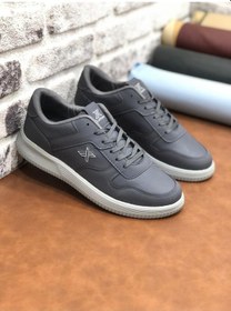 Resim Umut Ayakkabı Luttoon Büyük Numara 45-46-47-48 Ortopedik Erkek Spor Ayakkabı Gri 