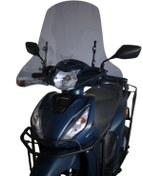 Resim ABV Honda Dio El Korumalı Füme Tur Camı 59x72.5 Cm (21-25) Bağlantı Ekipmanı 