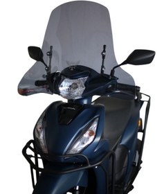 Resim ABV Honda Dio El Korumalı Füme Tur Camı 59x72.5 Cm (21-25) Bağlantı Ekipmanı 