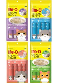 Resim Me-O Karışık Sıvı Yetişkin Kedi Ödülü 4'lü 4 x 15 G 