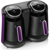 Resim Arzum Okka Ok006 Mınıo Duo Türk Kahvesi Makinesi Eu 2 Pin - Mürdüm 