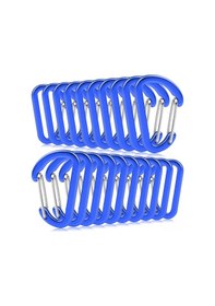 Resim Springsun Hafif Alüminyum D Kanca - Çanta, Anahtarlık Ve Outdoor Ekipmanları İçin 