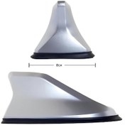 Resim Alfa Romeo 155 Uyumlu Köpek Balığı Balık Sırtı Shark Anten Gri 