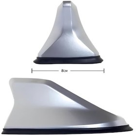 Resim Alfa Romeo Brera Uyumlu Köpek Balığı Balık Sırtı Shark Anten Gri 