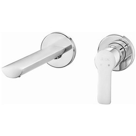 Resim Eca Luna Ankastre Sıva Üstü Lavabo Bataryası 2'li 102167606-Yy 