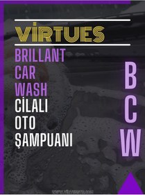 Resim Vırtues Bcw Cilalı Oto Şampuanı 5Lt. 