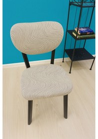 Resim Kaliteli Yeni Model Bohem Sandalye Kılıfı Sandalye Örtüsü 1 Adet Vizon 