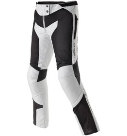 Resim Clover Airjet-6 Korumalı Yazlık Motosiklet Pantolonu Siyah Gri 