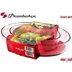 Resim Paşabahçe 2'li Oval Tepsi Borcam 159033 