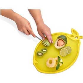 Resim Plastik Limon Kaydırmaz Kesim Panosu Asorti 