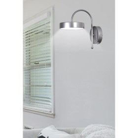 Resim Modern Gri LED Duvar Aplik, Banyo, Mutfak ve Salon Kullanımı 