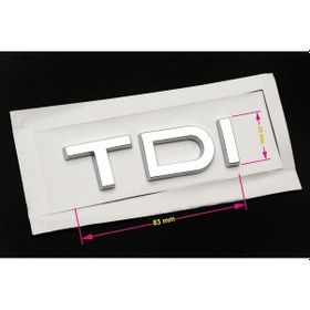 Resim Audi Tdi Bagaj Yazisi A3 A4 A5 A6 417081203 