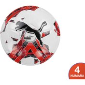 Resim Puma Orbita 5 Hyb - 4 Numara- Futbol Topu 8378302 Beyaz-kırmızı 